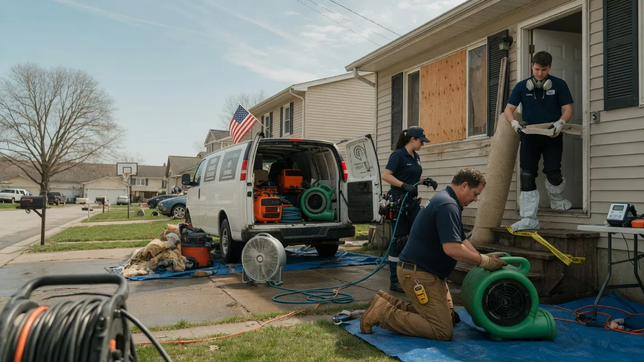 Water Damage Restoration in Waterville, KS near me